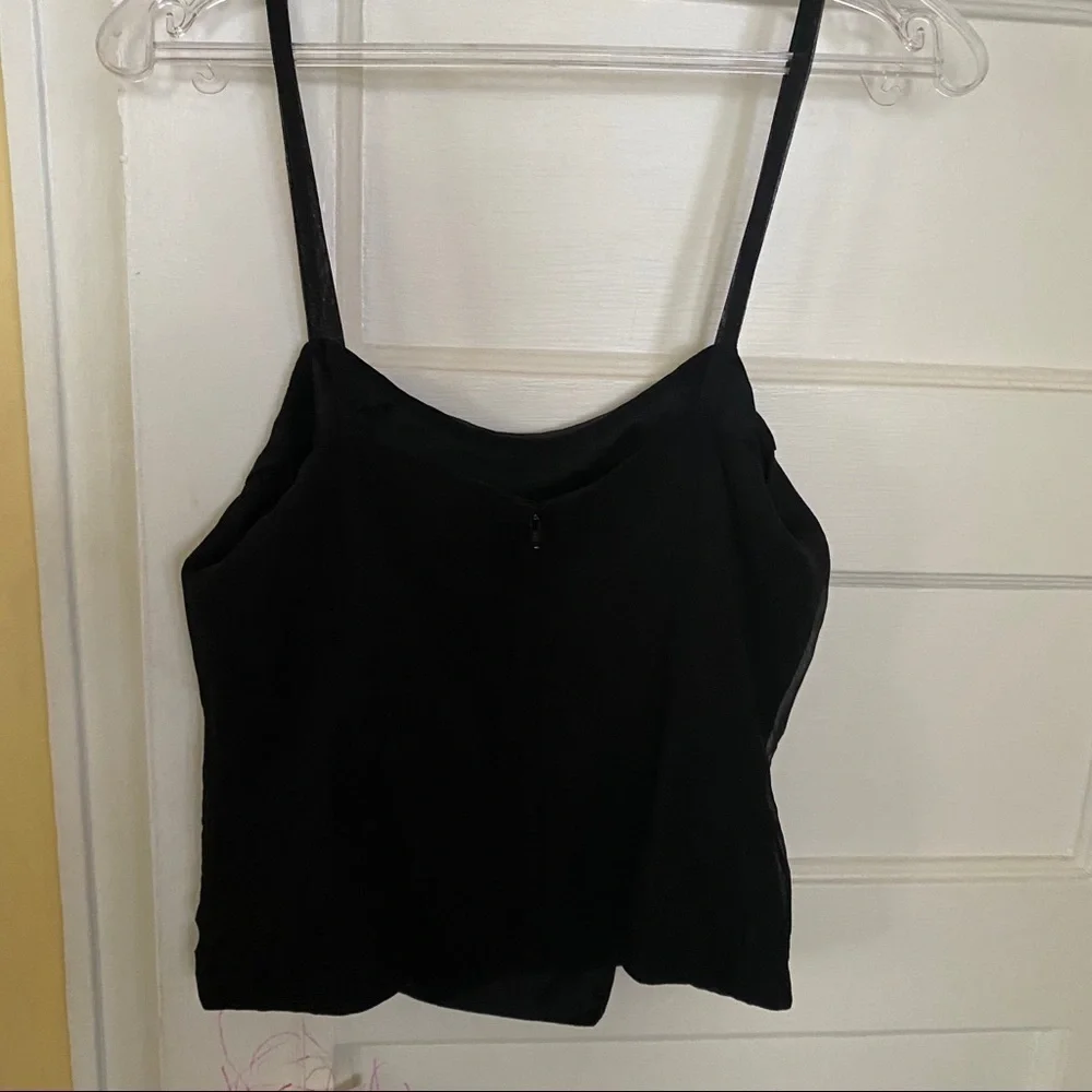 Jovani Silk Cami Black - Picture 3 of 3